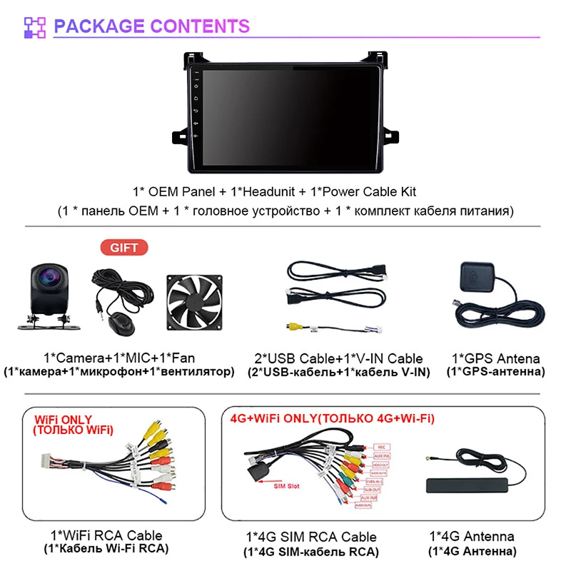 Radio multimedia Android con CarPlay – Toyota Prius XW50 2015-2020 - imagen 2
