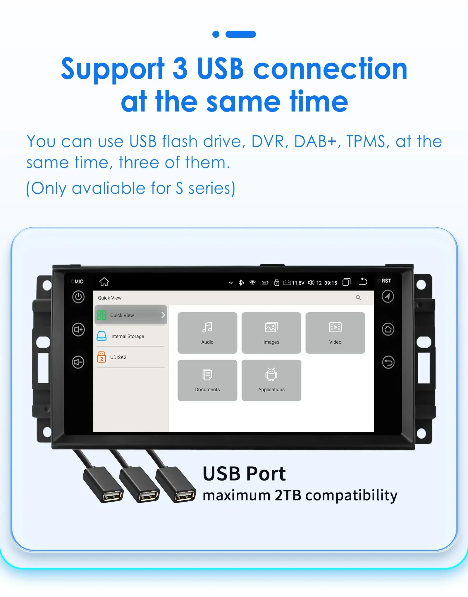Autoradio Android Hizpo 7″ Jeep Cherokee Wrangler 4G Carplay - imagen 4