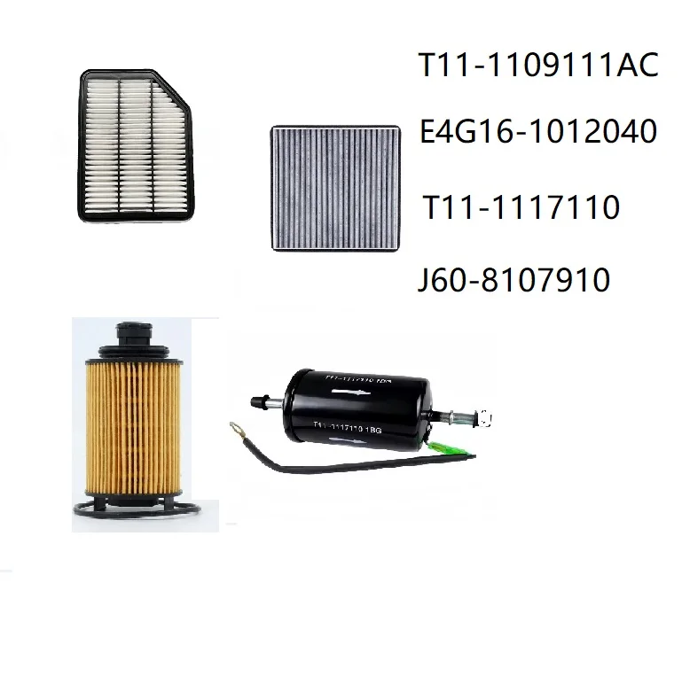 Kit de filtros de motor para Chery Tiggo 3 1.6 E4G16