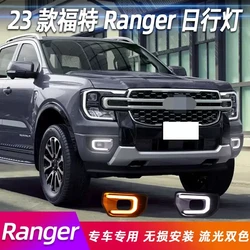 Ford Ranger 2023 Luz DRL estilo Streamer LED