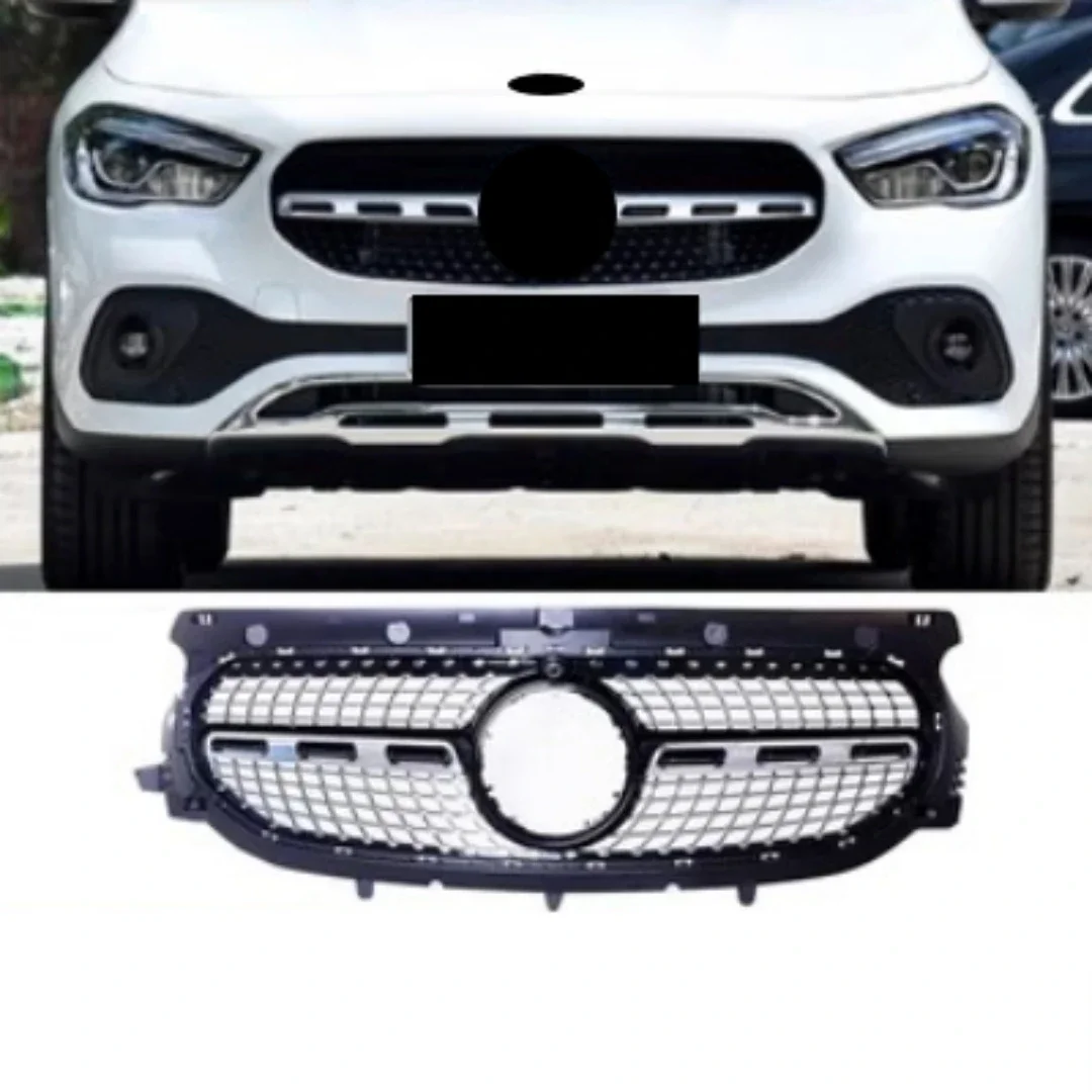 Rejilla radiador Mercedes-Benz GLA X156 – Máscara paragolpes carbono - imagen 2