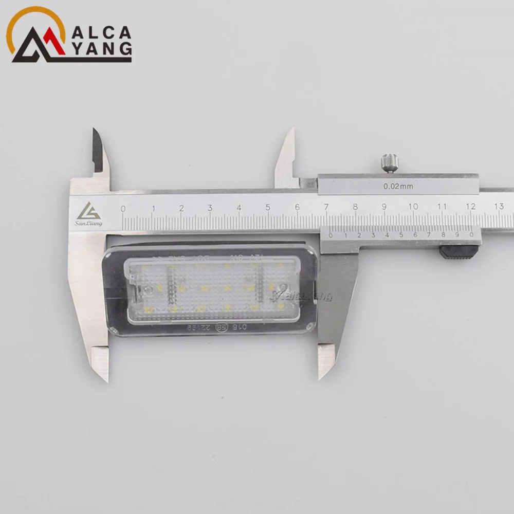 Luces LED CANbus blancas para matrícula Fiat 500 y Abarth - imagen 5
