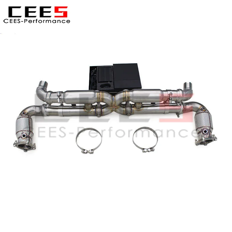 Escape catback Cees acero inoxidable – Porsche 911 997 Turbo S 3.8T