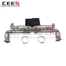 Escape catback Cees acero inoxidable – Porsche 911 997 Turbo S 3.8T