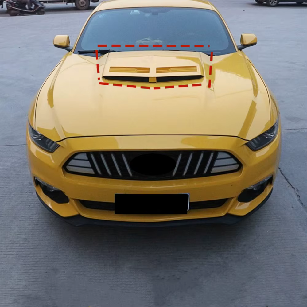 Embellecedor capó sin pintar PP para Ford Mustang 2015-2017 - imagen 3