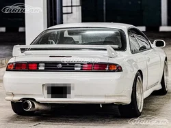 Aleron FRP negro brillo para Nissan Silvia S13-S15 (1988-2004)