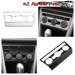 Embellecedor panel climatizador acero inoxidable – VW T-ROC 2018-2023