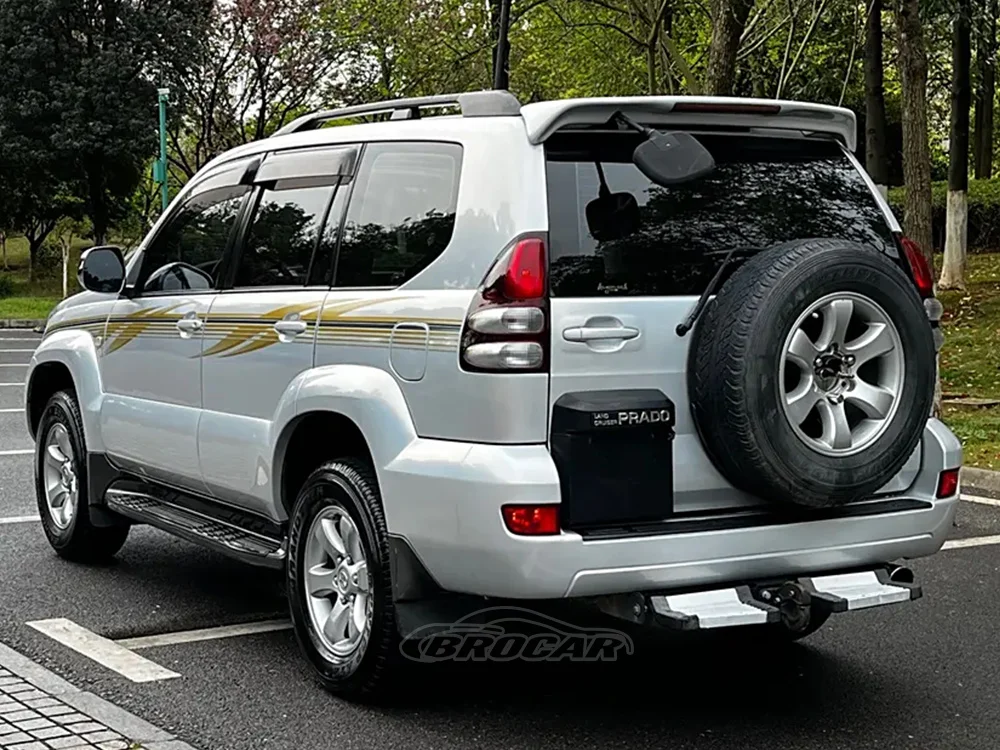 Alerón de maletero ABS con LED para Toyota Land Cruiser Prado 120 - imagen 4