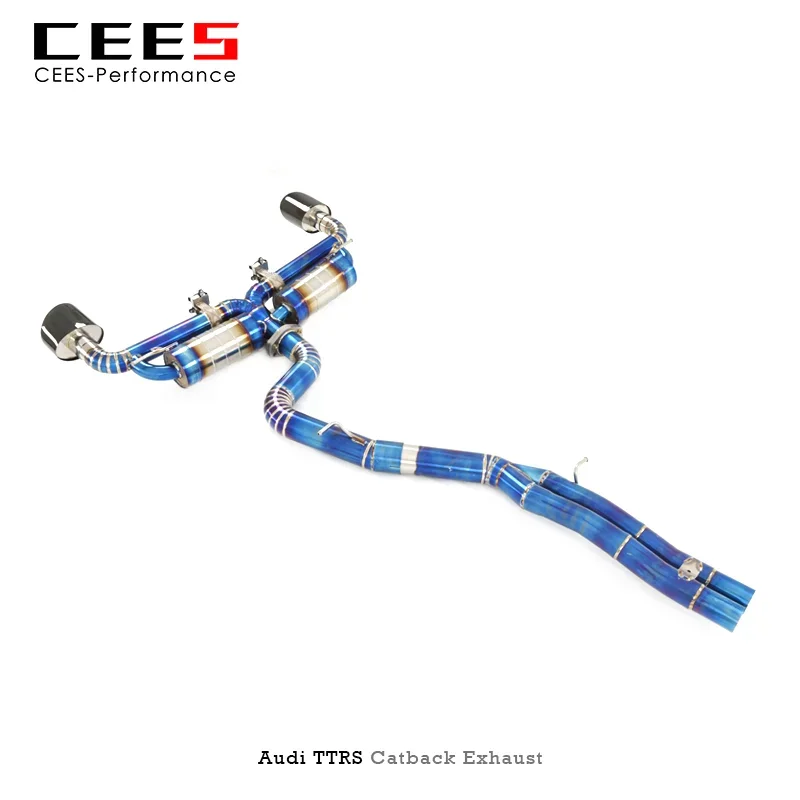 Escape cat-back Cees con válvula para Audi RS3 y TT RS 2.5T - imagen 4