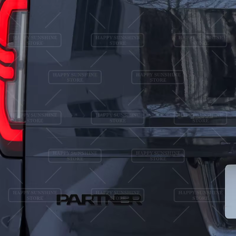 Emblema adhesivo metálico para Peugeot Partner III MK3