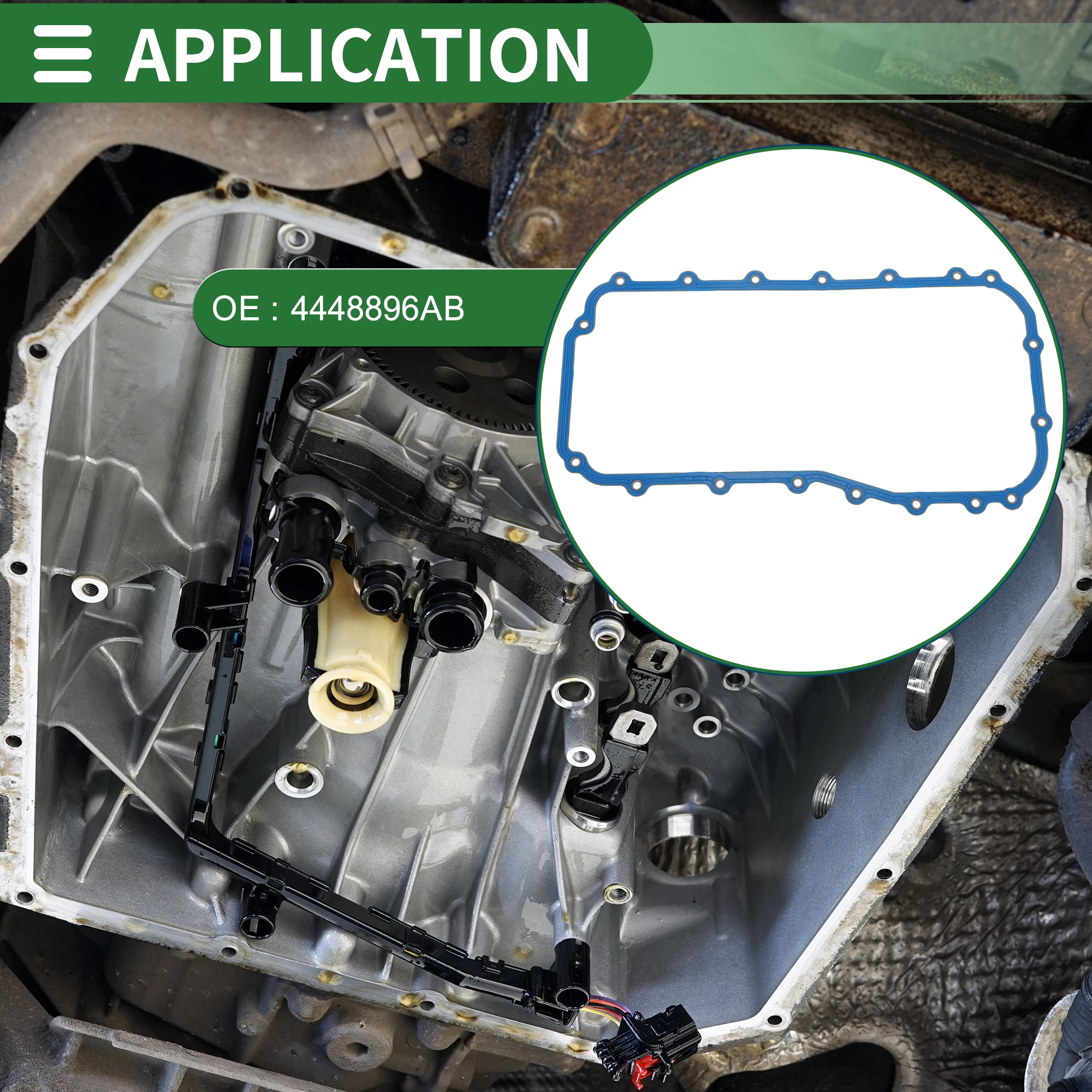 Junta cárter aceite X Autohaux 4448896AB – Chrysler Pacifica Jeep Wrangler - imagen 3