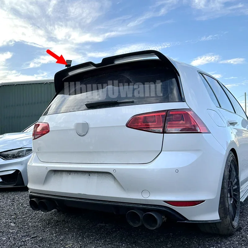 Alerón trasero de techo estilo Oettinger para Volkswagen Golf 7 GTI/R - imagen 2