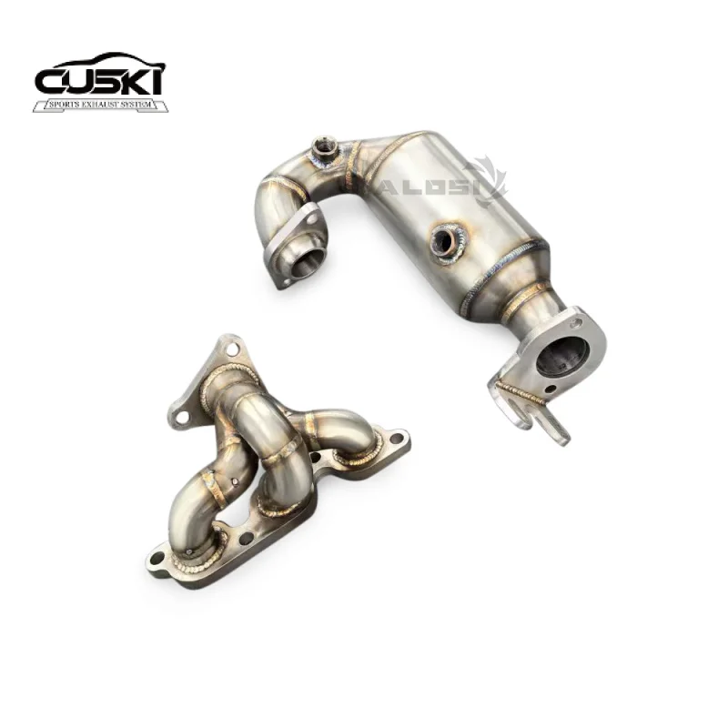 Colector de escape inoxidable para Smart Fortwo W451 2009-2015 - imagen 3