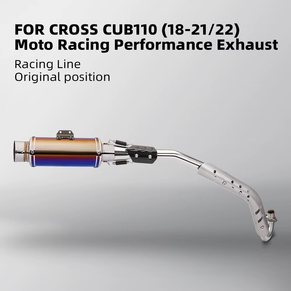 Escape completo Honda Cross Cub 110 / Super Cub 110 (2018-2023)
