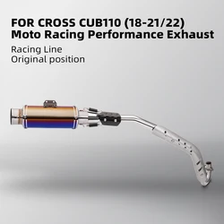Escape completo Honda Cross Cub 110 / Super Cub 110 (2018-2023)