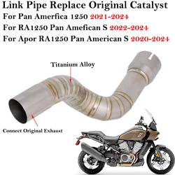 Apos RA1250 Tubo de enlace de escape titanio – Pan America S 1250