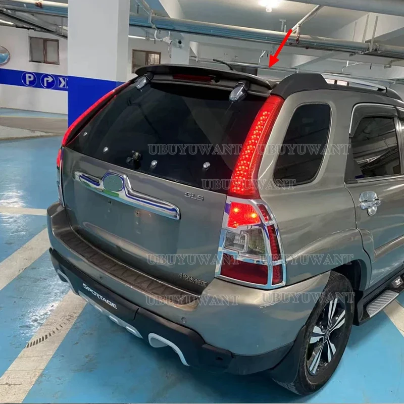 Alerón trasero KIA Sportage 2005-2010 ABS gris sin pintar - imagen 5