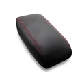 Black with red line
