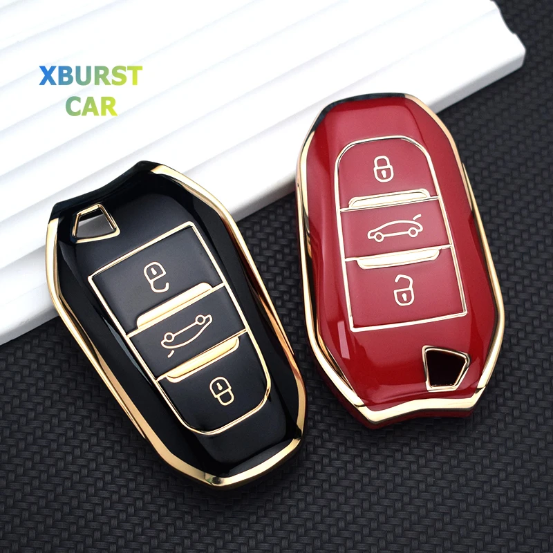 Funda TPU para llave Citroën Peugeot – C3, C4, 308 y 3008