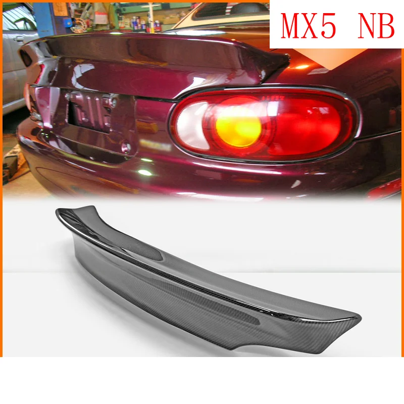 Alerón trasero fibra carbono RB Mazda MX5 Miata NB MK2 (2001-2007)