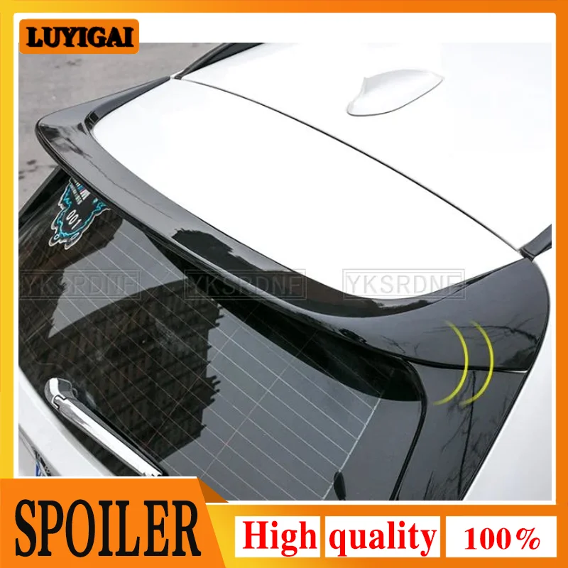 Alerón trasero ABS negro efecto carbono para BMW X1 F48 F49 2016-2023