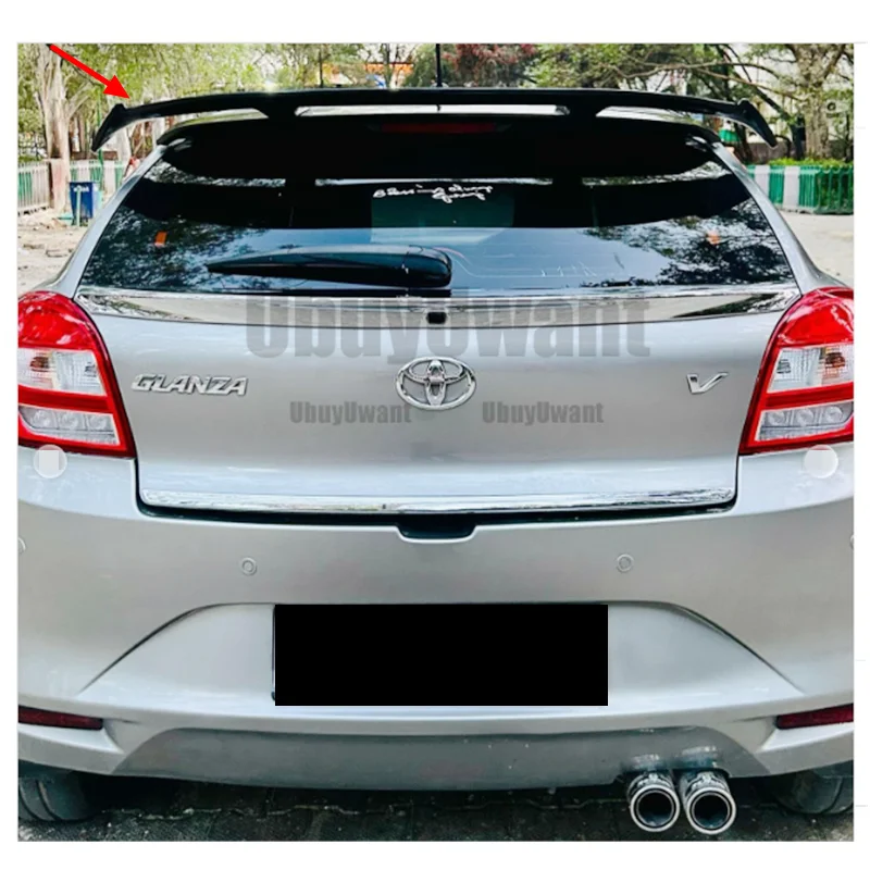 Alerón de techo trasero con labio Toyota Glanza Hatchback - imagen 2