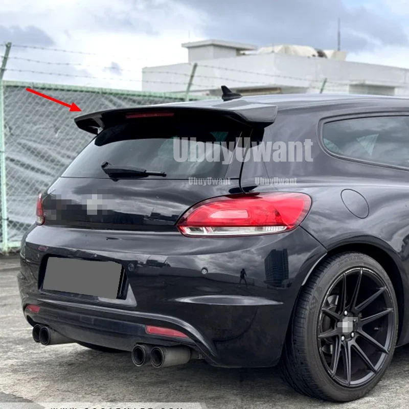 Alerón trasero de fibra de carbono para Volkswagen Scirocco 2008-2017 - imagen 5