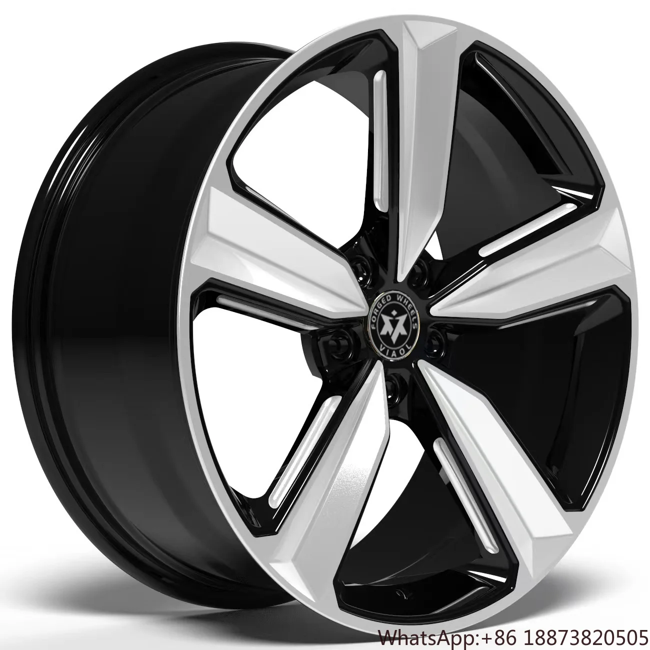Llantas forjadas negras 18-24 pulgadas para Audi BMW Mercedes