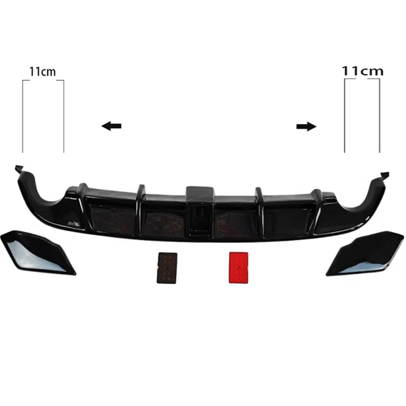 Difusor trasero VW Golf MK6 GTI 2008-2013 kit carrocería - imagen 4