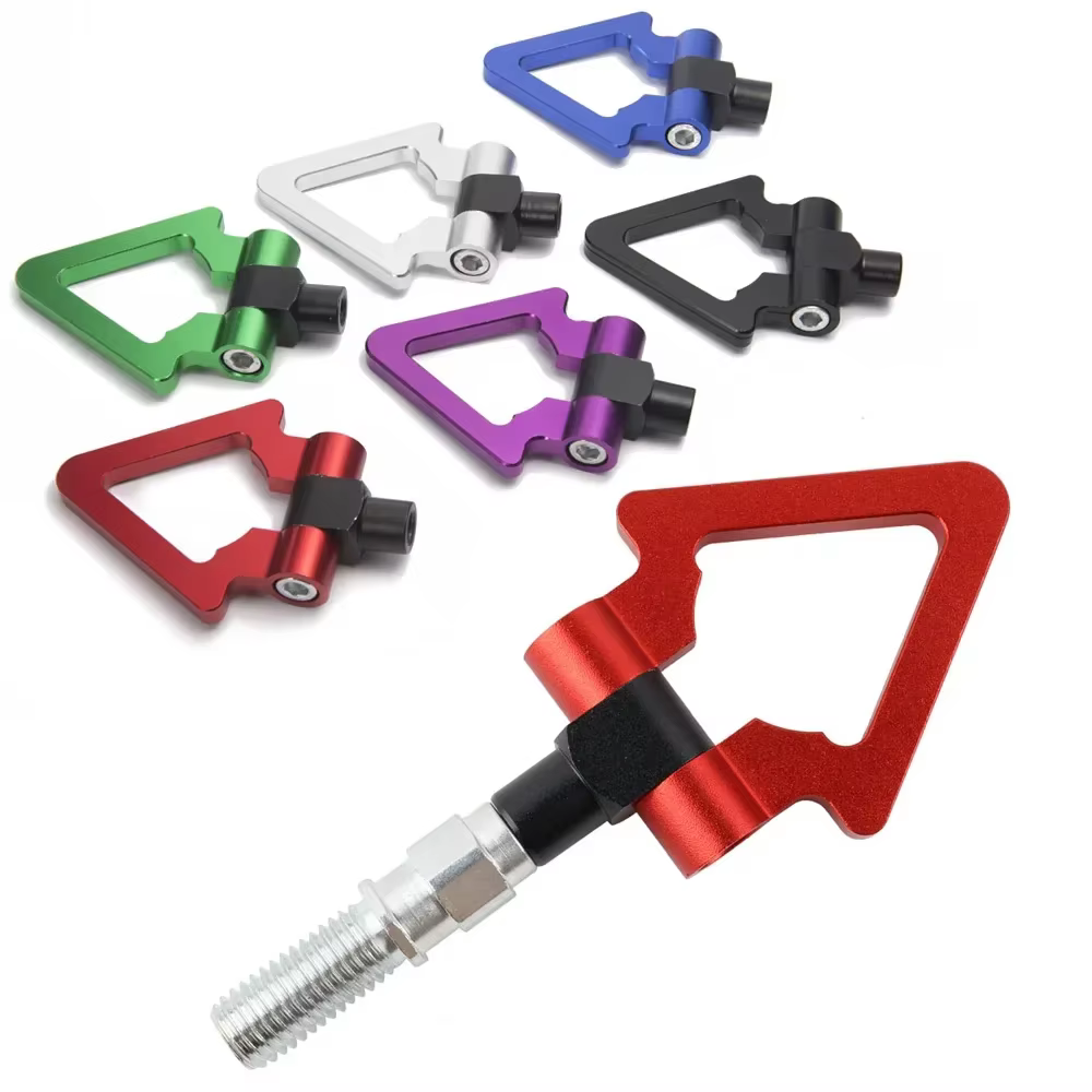 Gancho remolque plegable JDM aluminio M18x2.5 – Honda, Toyota, Nissan - imagen 4