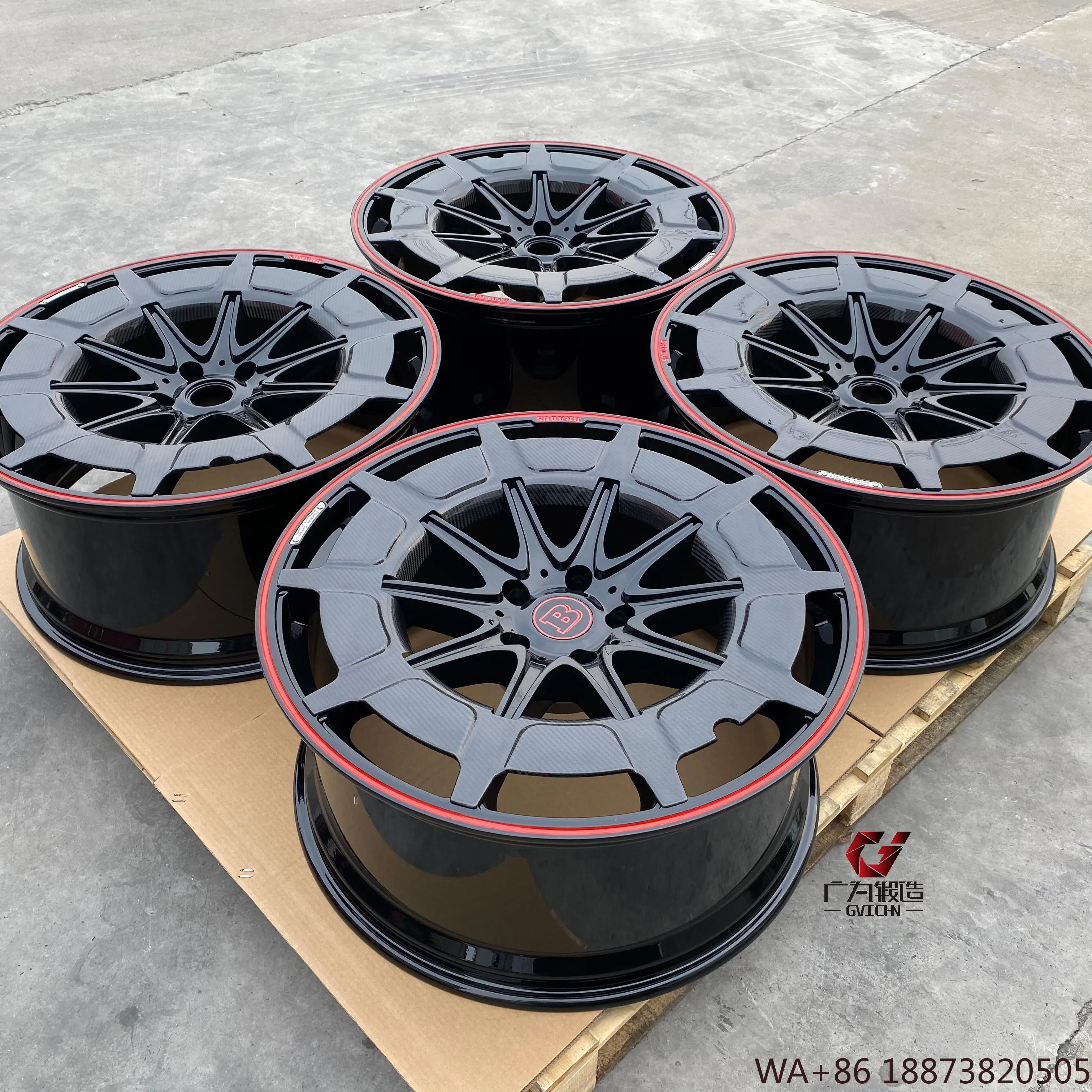 Llantas forjadas G900 con aro carbono – Mercedes G500 G63