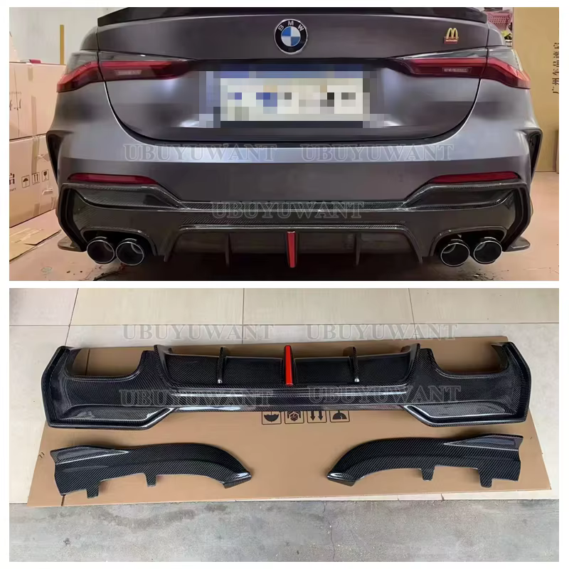 Difusor trasero carbono con luz BMW Serie 4 G22/G23 430i M440i - imagen 2