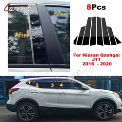 Kit Cubres Pilares Pulidos para Nissan Qashqai J11 2016-2022