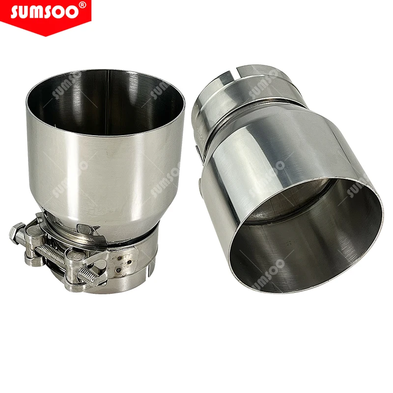 Puntas de escape BMW M2 M3 M4 acero inoxidable ajuste directo - imagen 5