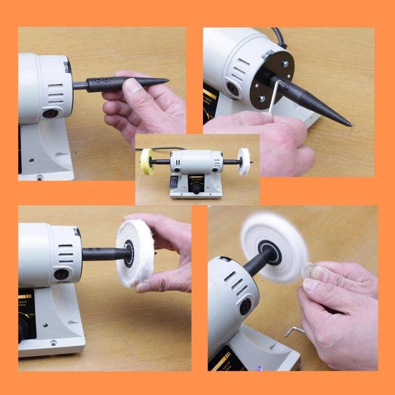 Adaptador cónico para husillo roscado y rueda de pulido - imagen 3