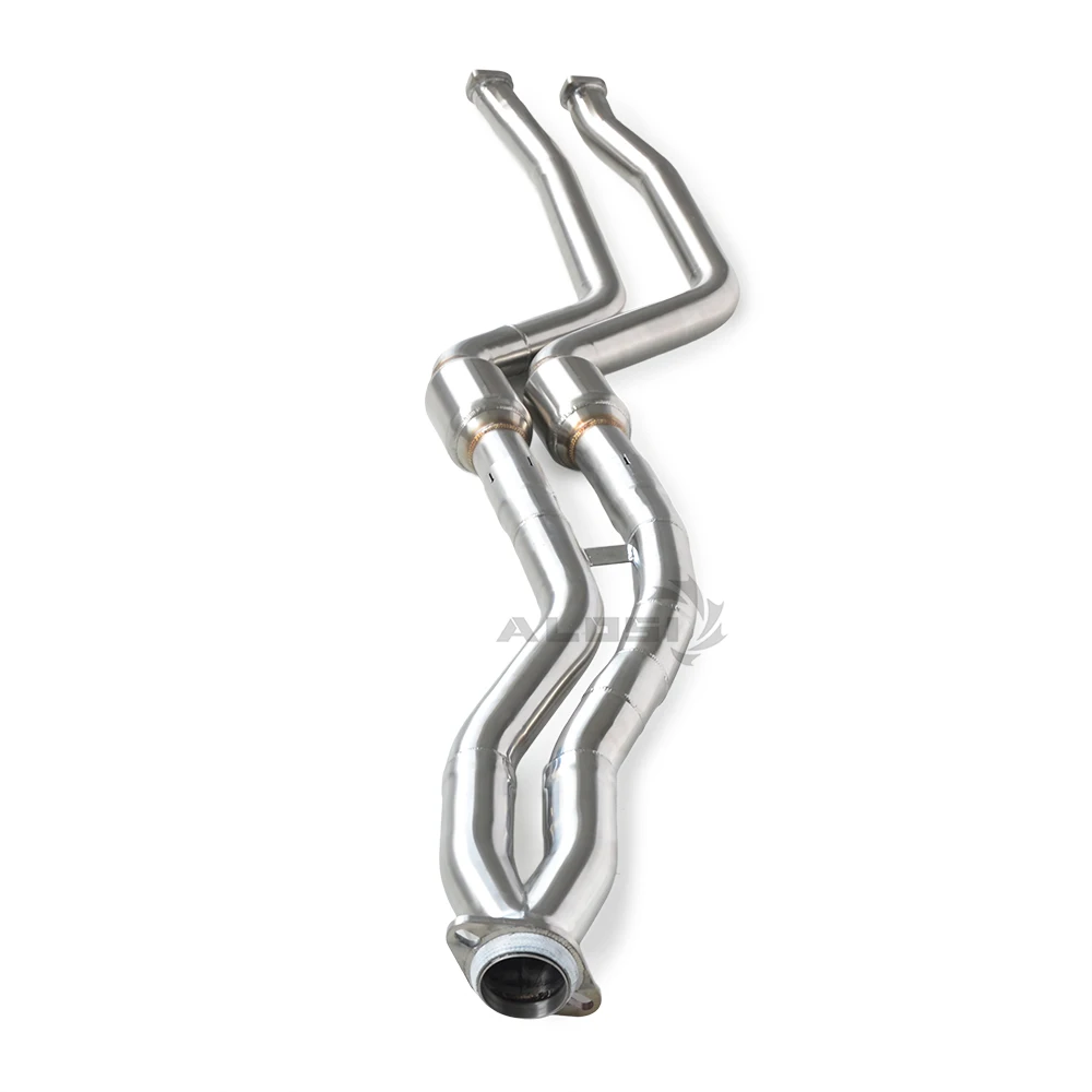 Tubo medio de escape BMW 1M E82 3.0T 2011-2012 acero inoxidable - imagen 4