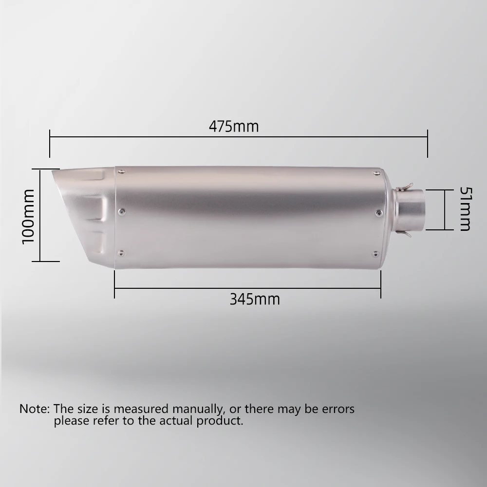 Tubo de enlace y silenciador instalados en Honda CBR150R