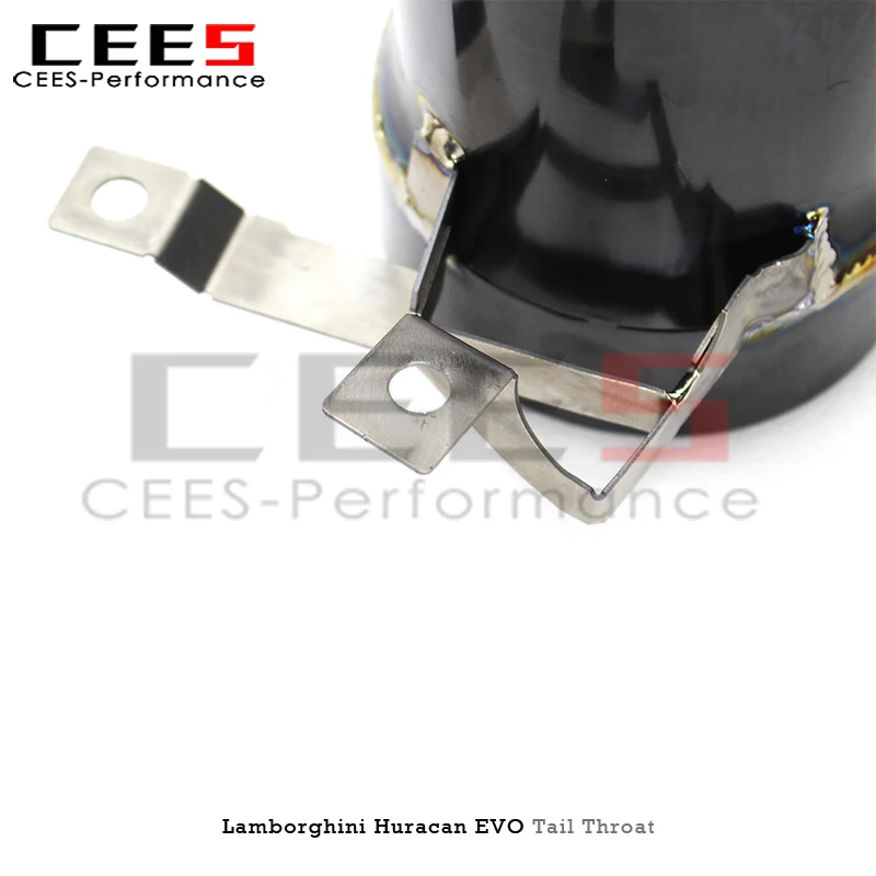 Puntas de escape negras galvanizadas para Lamborghini Huracán EVO - imagen 3