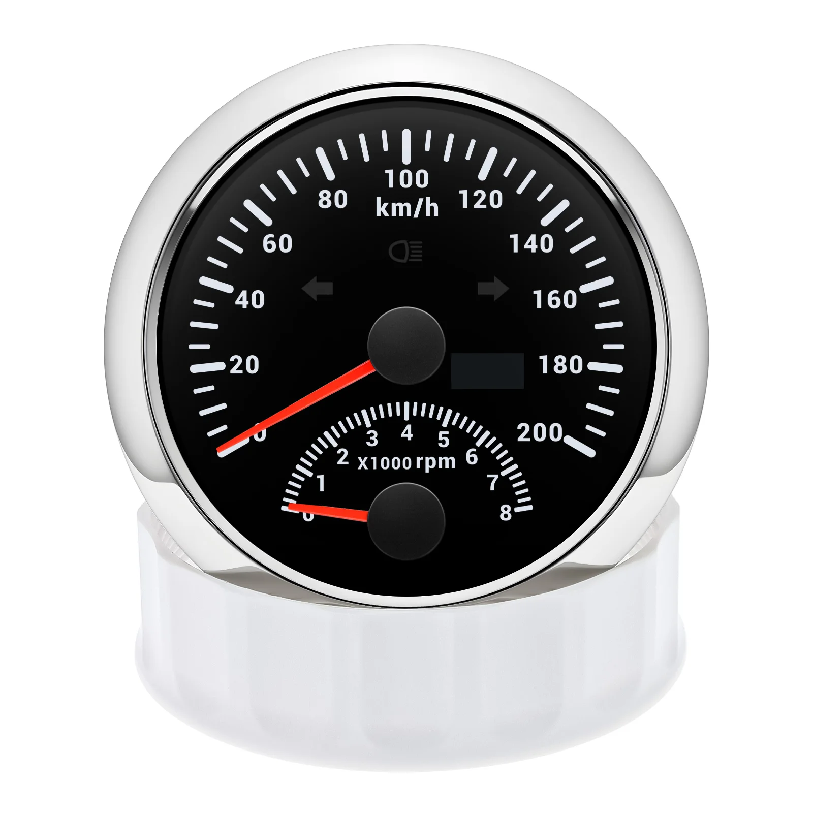 Velocímetro GPS con tacómetro 85mm impermeable 0-8000 RPM – Universal 12V/24V - imagen 5