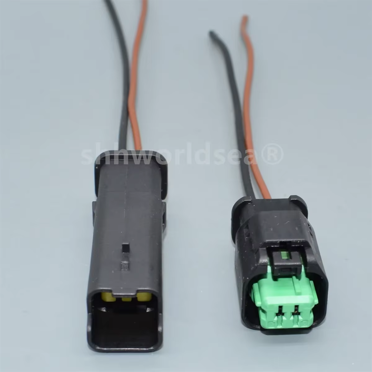 Conector automotriz Shhworldsea de 2 pines y 1,5 mm