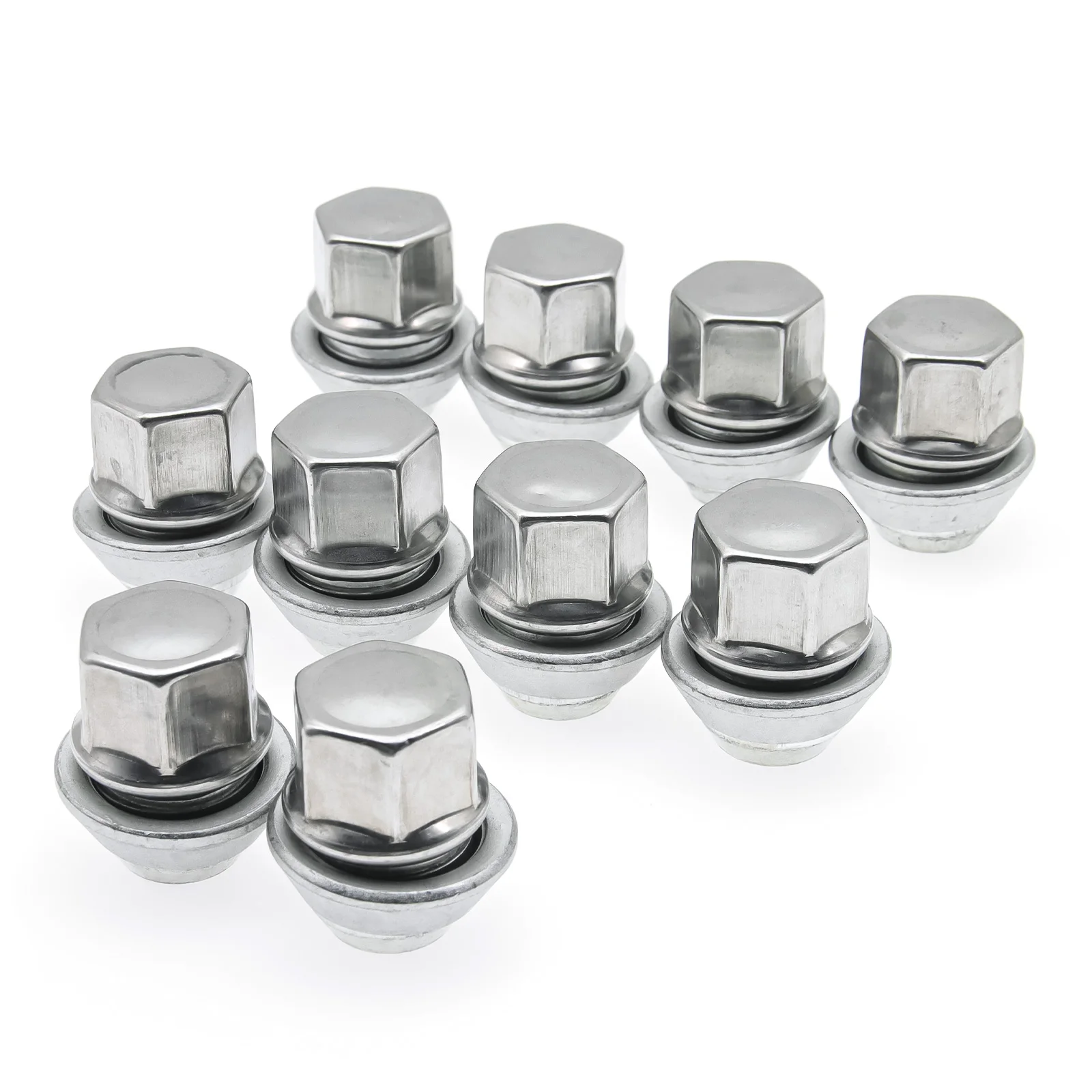 Tuercas de rueda M12x1,5, llave de 19 mm para Ford Fiesta, Mondeo y C-Max - imagen 2