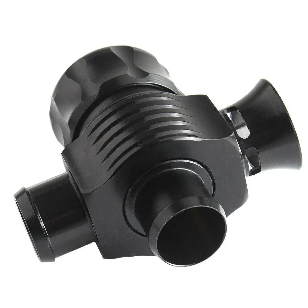 Válvula de descarga Turbo desviador Bov, divisor de doble puerto de 25mm para Audi VW MK4 Golf Polo GTI 1,8 T Saab Turbo negro - imagen 5