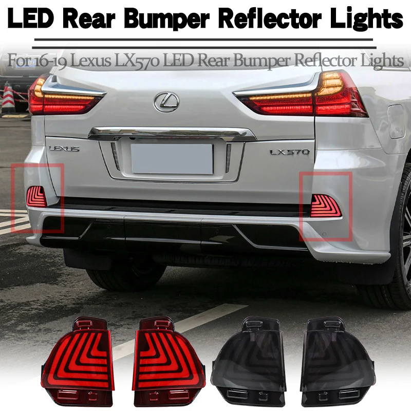 Piloto reflector LED dinámico con antiniebla para Lexus LX 570 - imagen 3