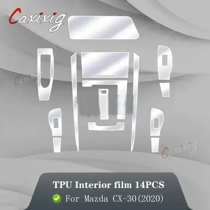 Protector transparente para el sistema de navegación del Mazda CX-30