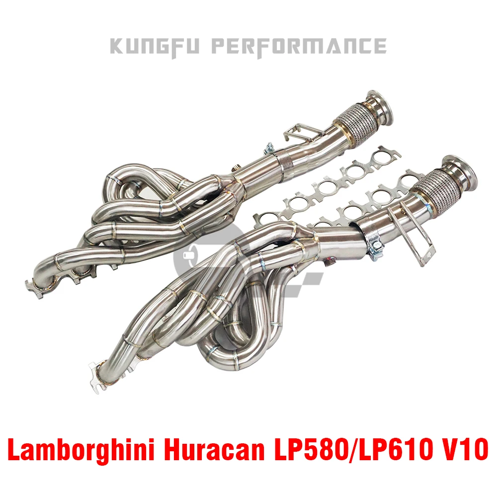 Colector decat KUNGFU PERFORMANCE para Lamborghini Huracan LP580-610