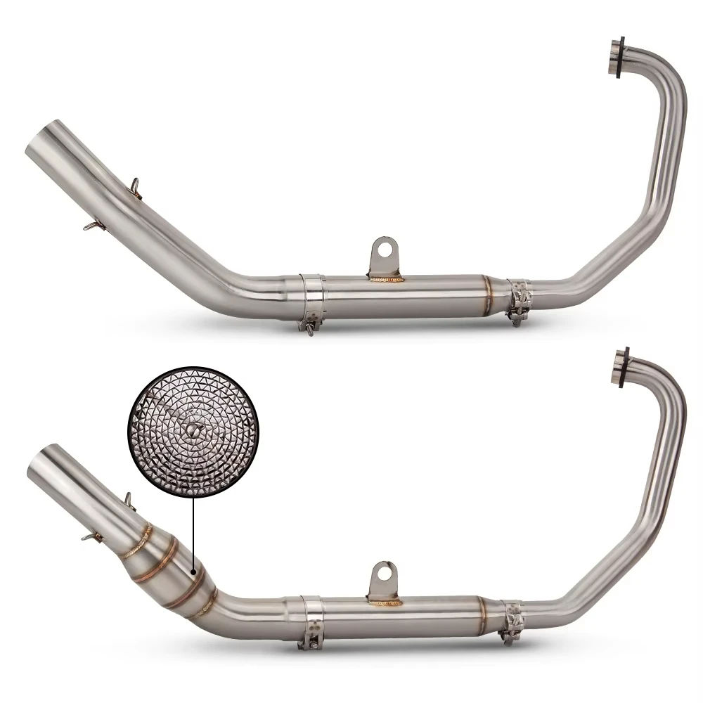 Conexión de escape modificada para CFMoto