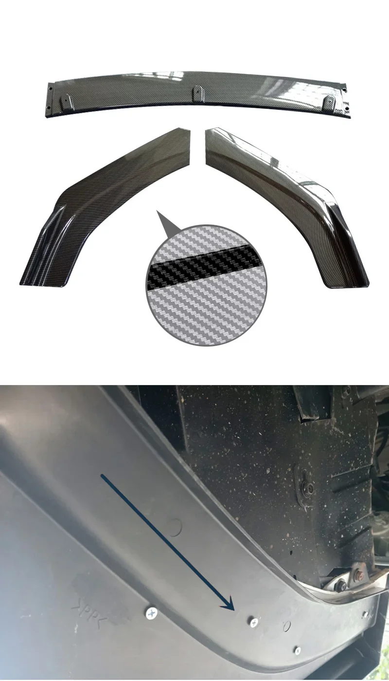 Imagen adicional del kit para el parachoques delantero