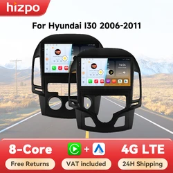 Autoradio Hizpo 2 din con CarPlay y GPS para Hyundai i30 2006-2011