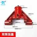 Double pump gland  A