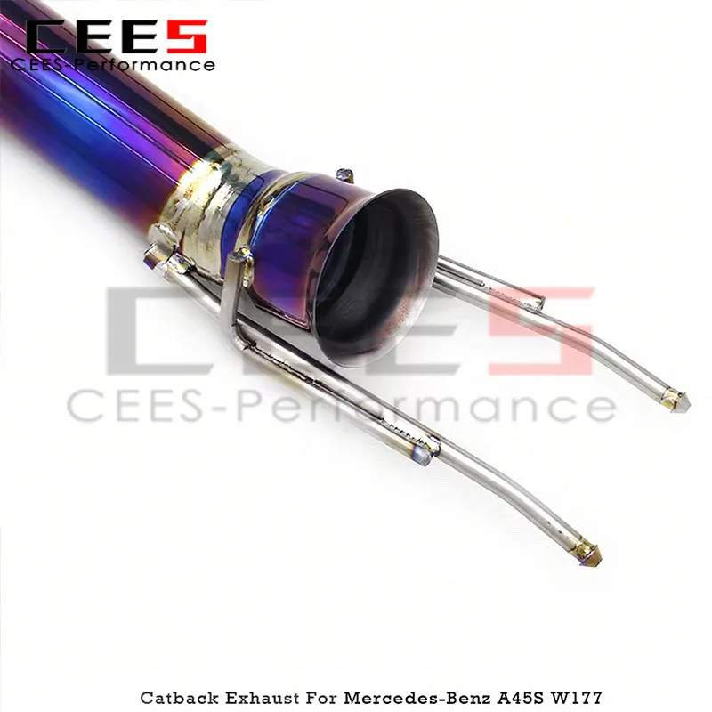 CEES Valvetronic Catback para Mercedes A45 S AMG W177 2.0T 2020-2023 - imagen 5